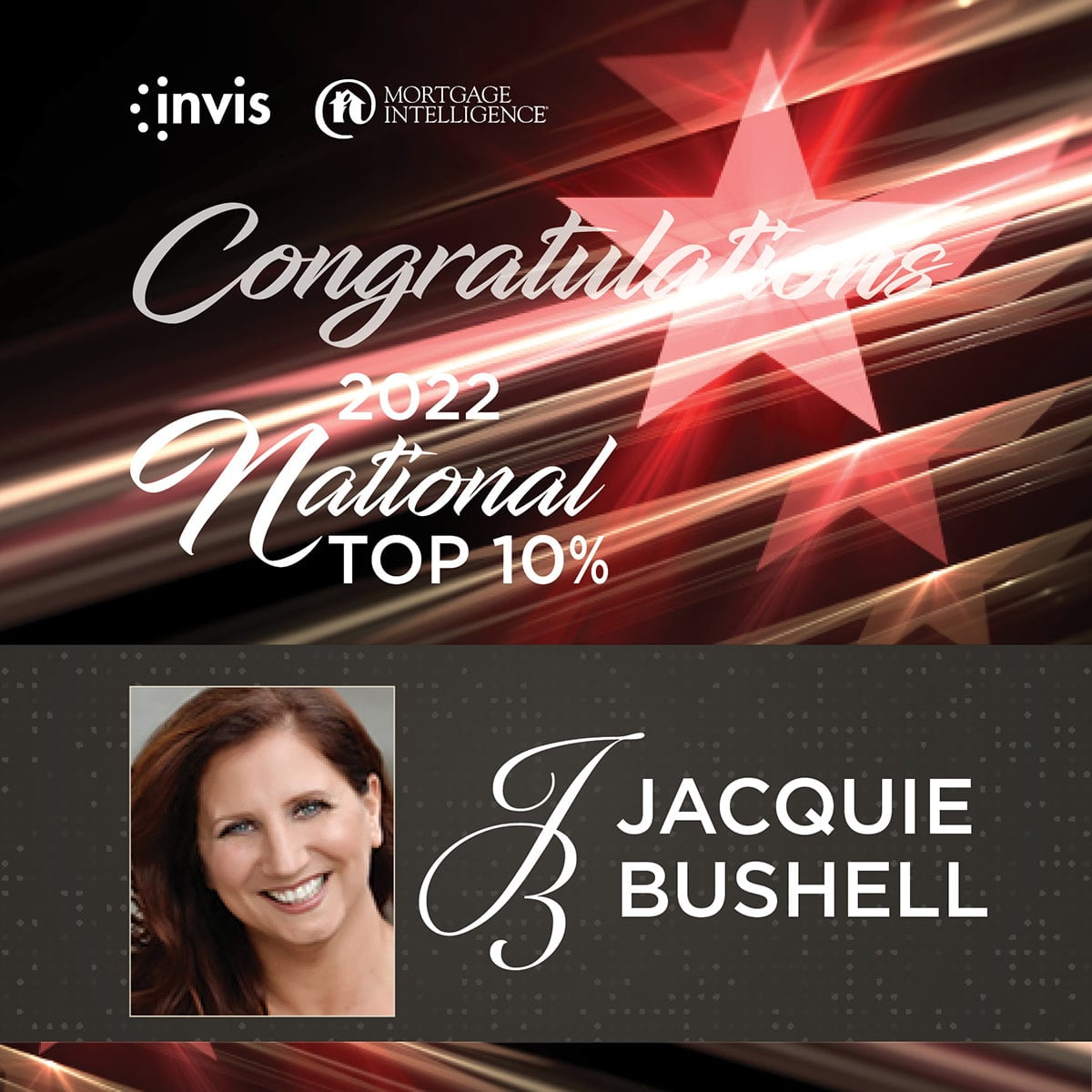 Jacquie Bushell, Top 5% of Mortgage Brokers