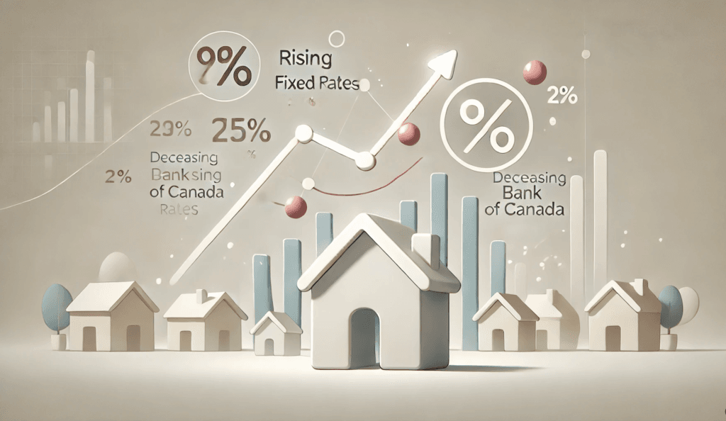 Let’s Talk Mortgage Rates: Why Are Fixed Rates Going Up While the Bank of Canada Is Cutting Rates?